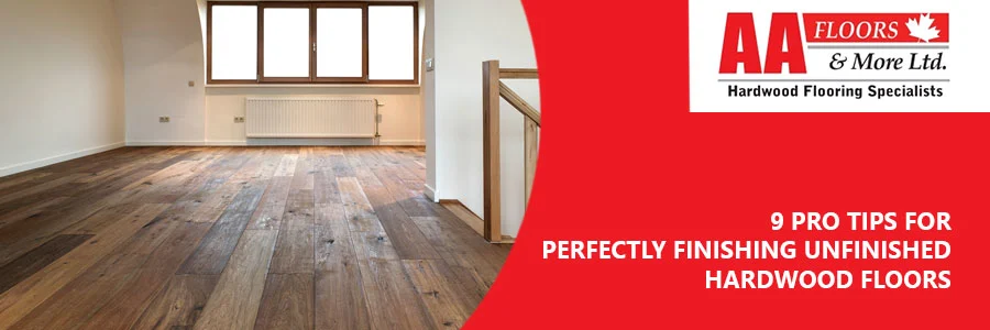 Unfinished Hardwood Floors