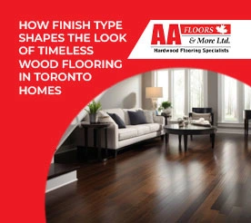 Timeless wood flooring